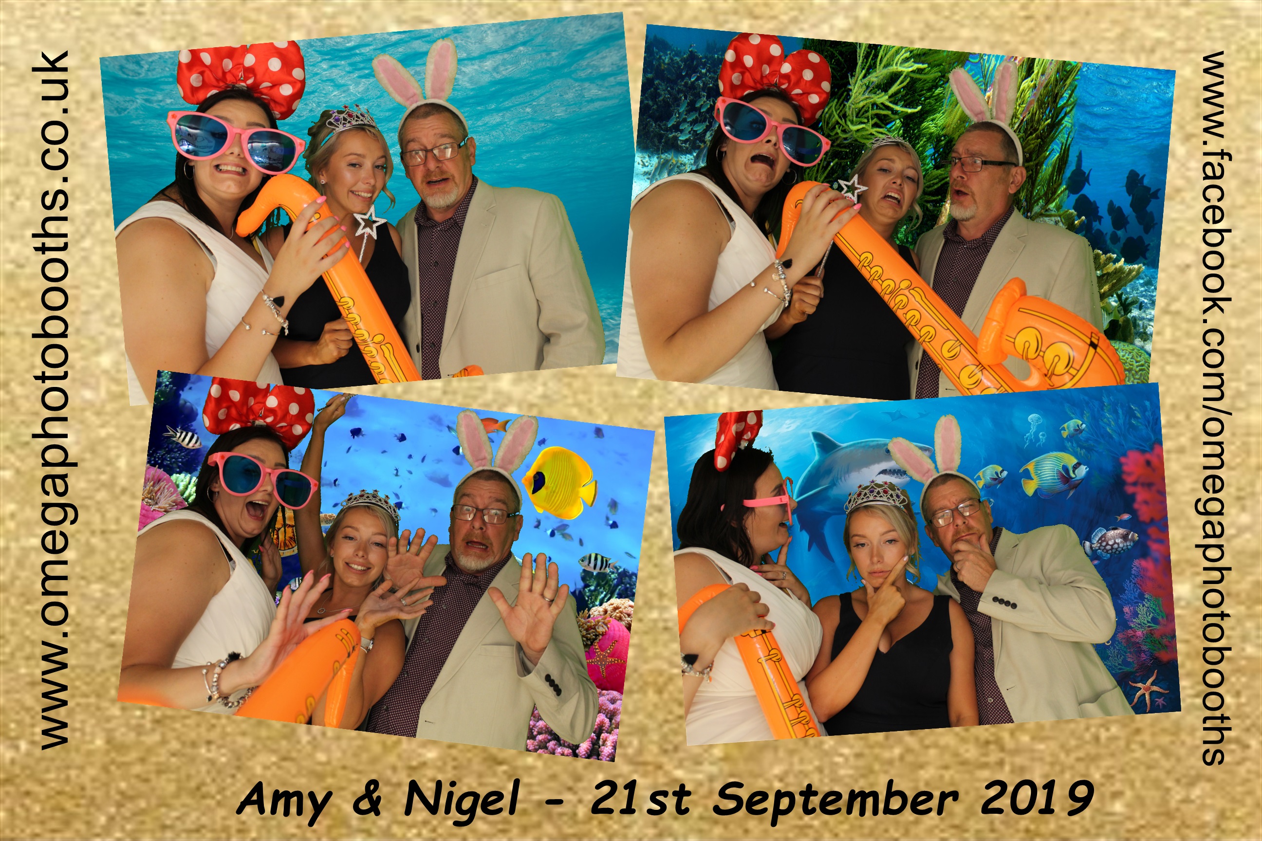 Amy & Nigel | View more photos from the event at gallery.omegaphotobooths.co.uk/u/Omega-Photobooths/Amy-Nigel
